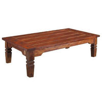 COUCHTISCH Akazie 135x75x40 nougat lackiert OXFORD #429 - Dunkelbraun, Holz (135/75/40cm) - Massivmoebel24