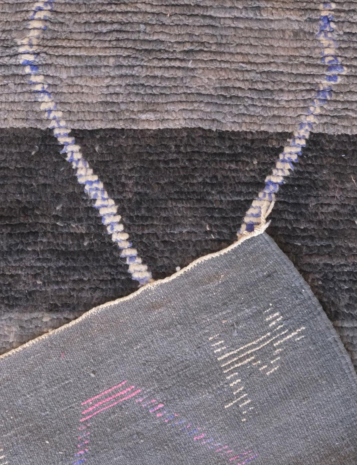 BERBERTEPPICH aus reiner Wolle 75x 406 cm - Grau, Naturmaterialien (75/406cm) - AFK Living