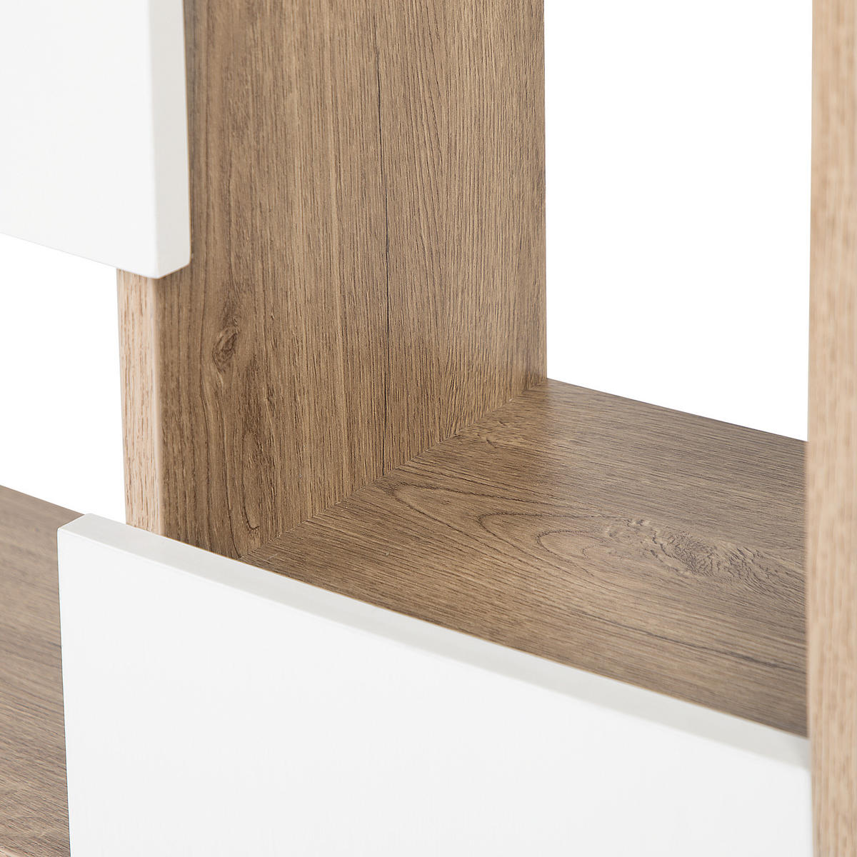 REGAL 6 Fächer Grada - Dunkelbraun, Holzwerkstoff (75/175/24cm) - Beliani