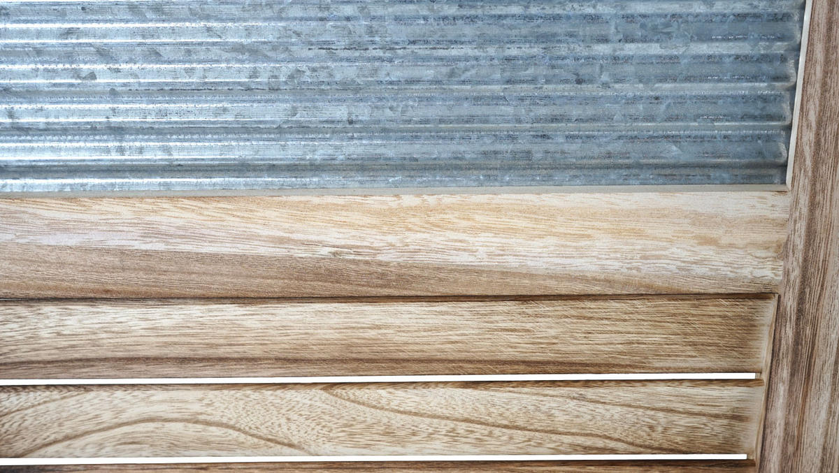 PARAVENT Braun, Grau - Braun/Grau, Holz (160/170/2cm) - MCW