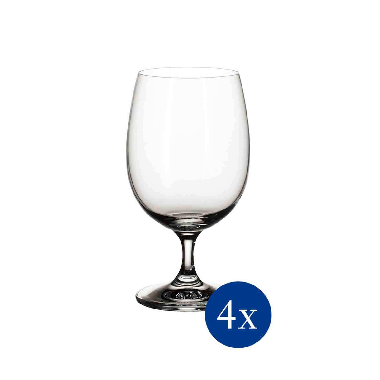 WASSERKELCHE La Divina transparent 330 ml 4er Set - Transparent, Glas (0.33L) - Villeroy & Boch