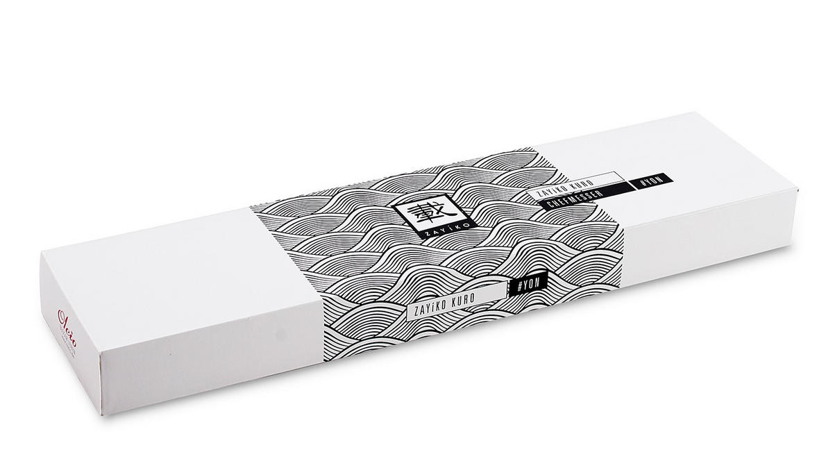 CHEFMESSER 20 cm - Schwarz, Holz/Metall (34cm) - Zayiko