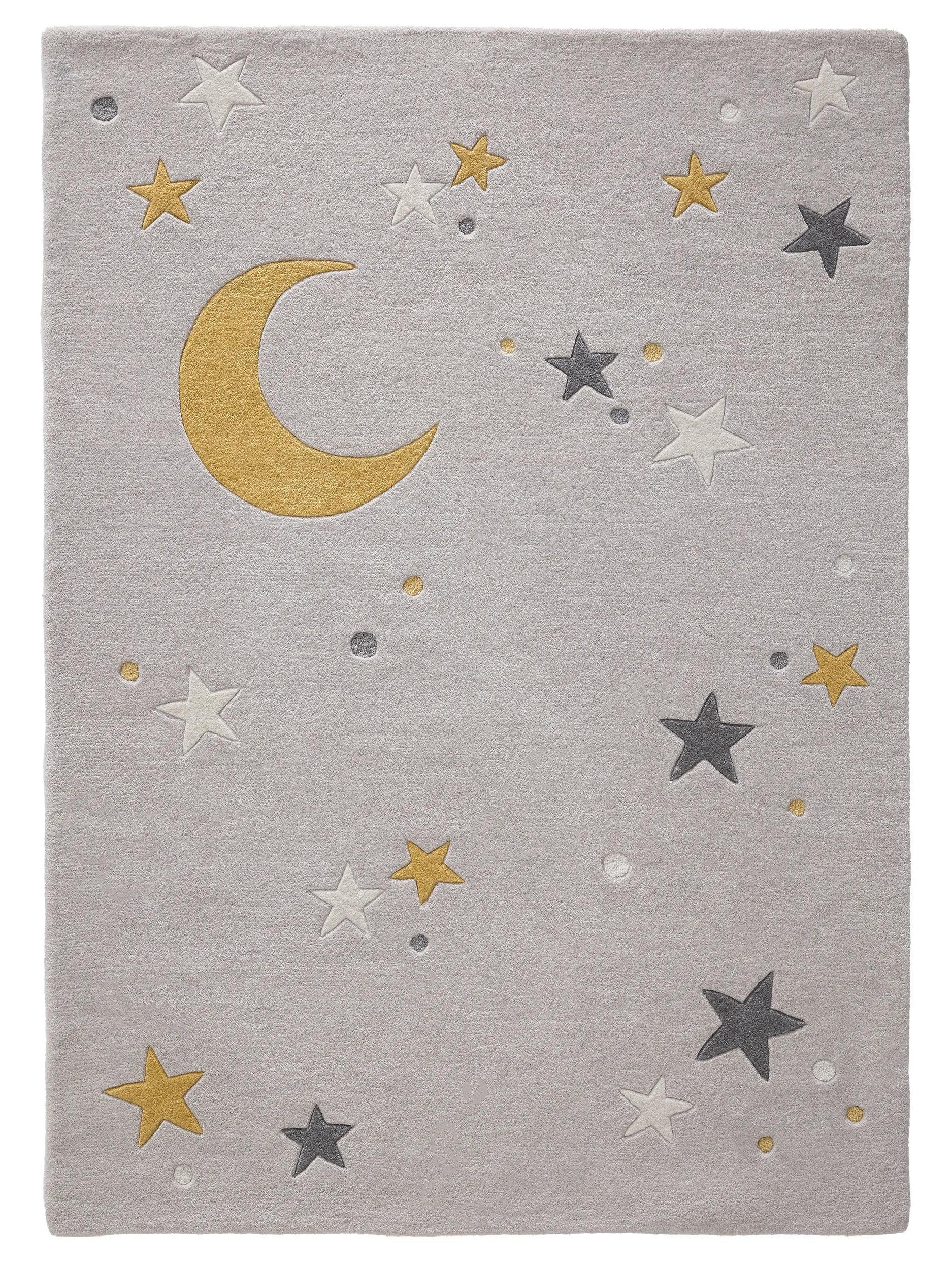 KINDERTEPPICH Alex Grau 120/170 cm - Grau, Naturmaterialien/Textil (120/170cm) - benuta