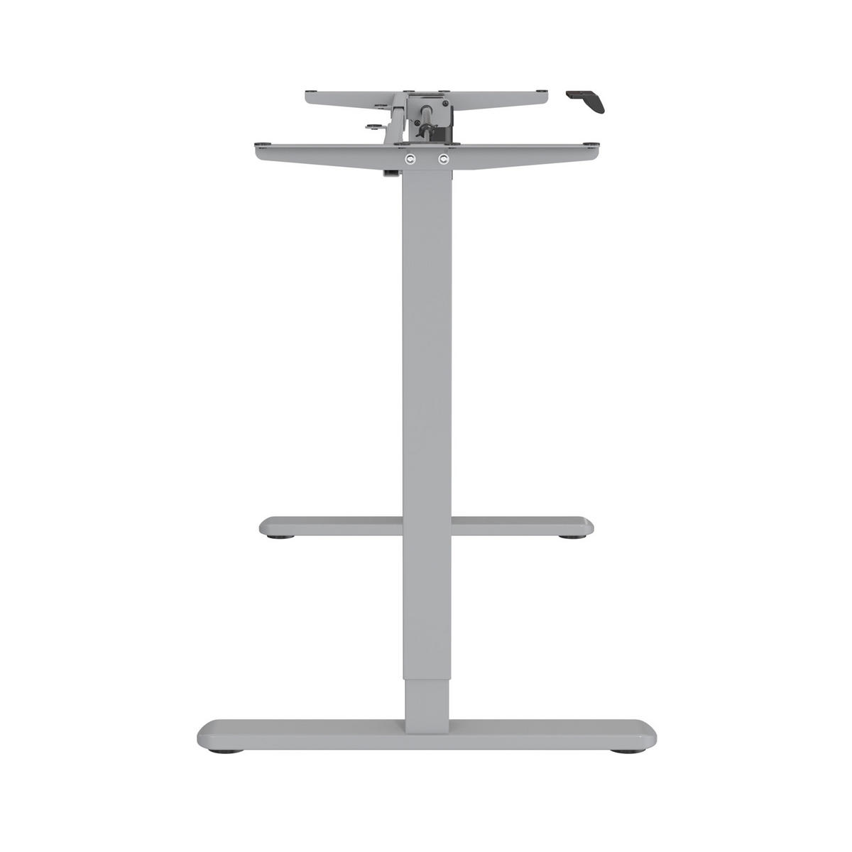 SCHREIBTISCHGESTELL Jiri Grau - Grau, Metall (58.5/135/118cm) - SVITA