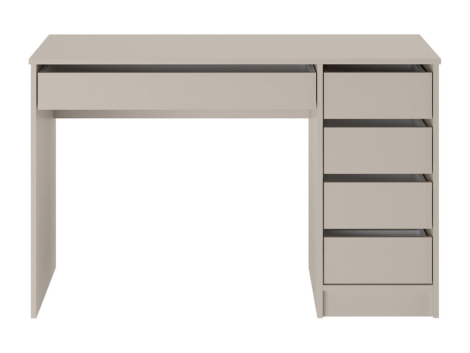 SCHREIBTISCH - 120 cm x 55 cm - Holz, Platte - Beige - JENEMI - Beige, Holz (55/120/76cm) - Vente-Unique