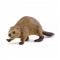 TIERFIGUR 14855 Biber - Beige, Kunststoff (3/4/10cm) - Schleich
