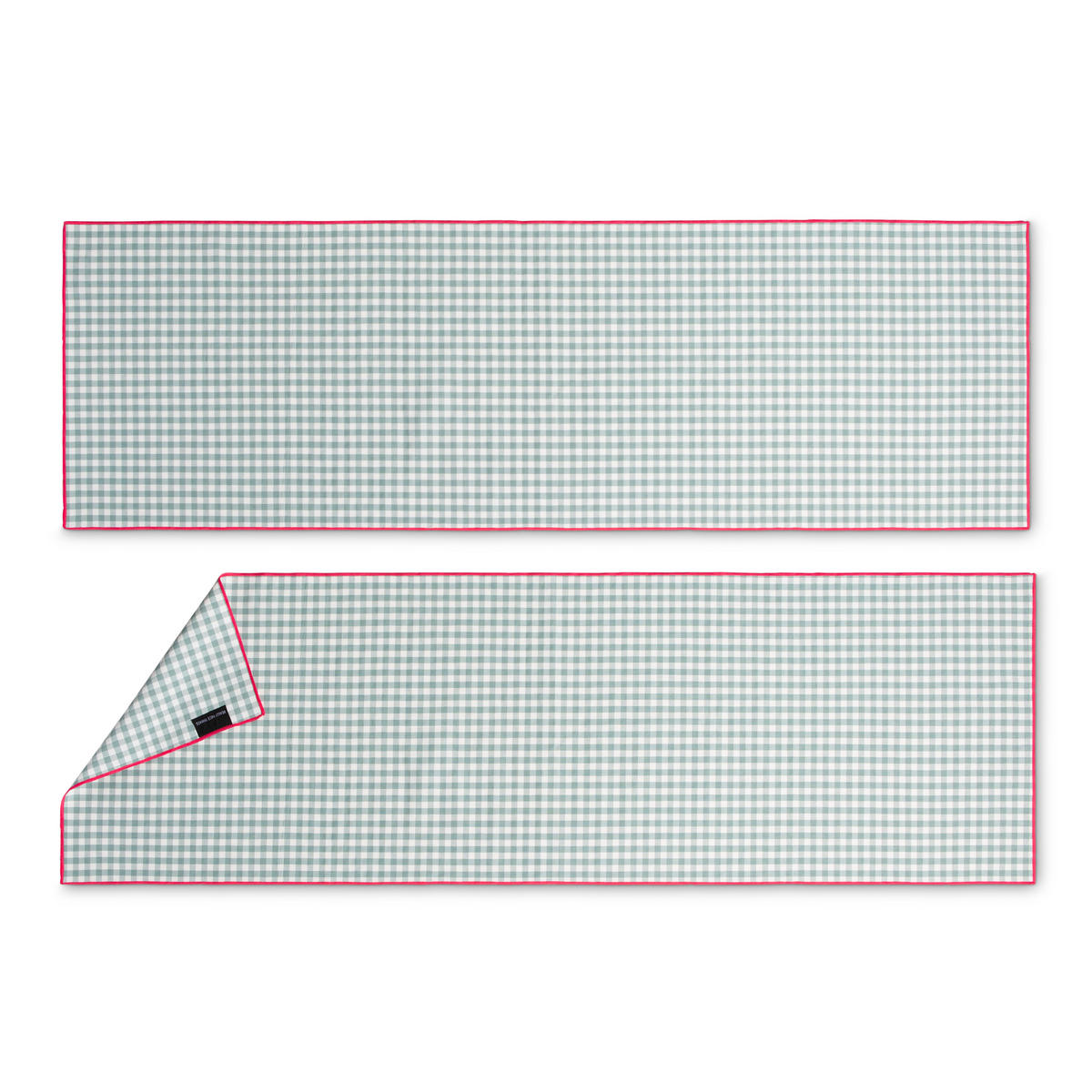 TISCHET 8-teilig, Baumwolle und Polyester, türkis und lila SET FESTON - Türkis, Textil (40/130cm) - RNT By Really Nice Things