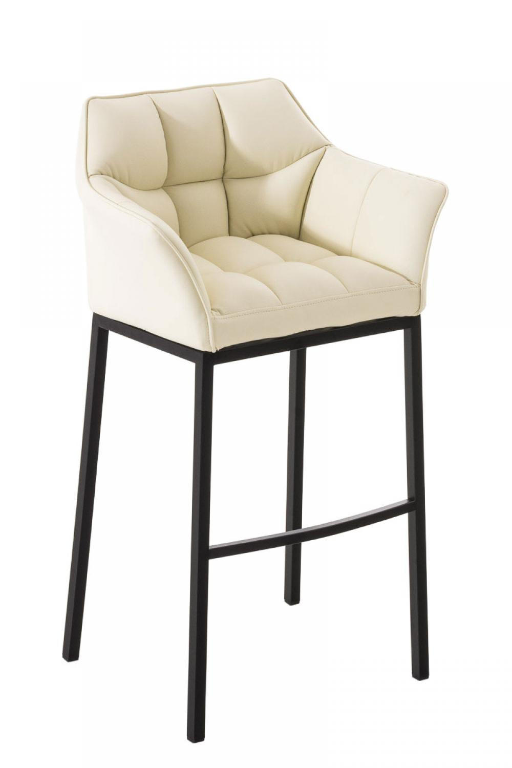 CLP Barhocker Creme 64x110x48 cm