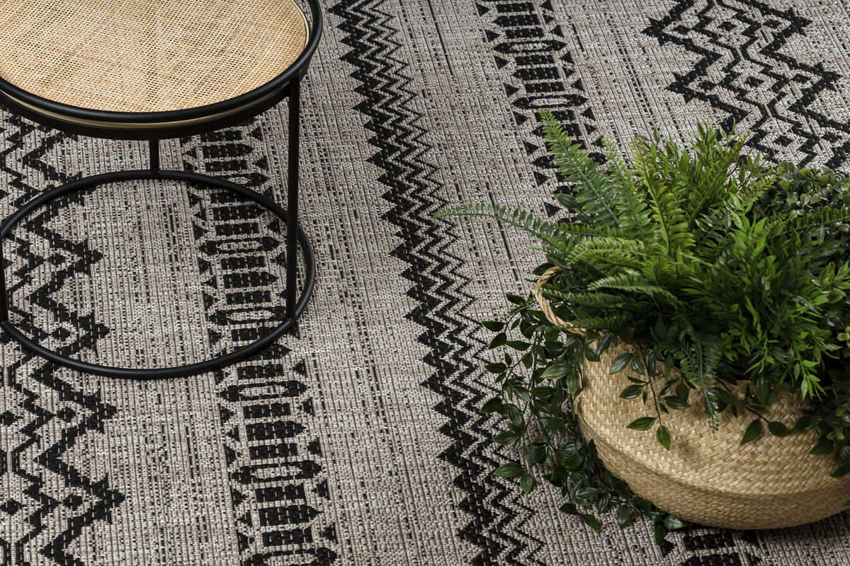 TEPPICH Floorlux 60/110 cm - Grau, Textil (60/110cm) - rugsX