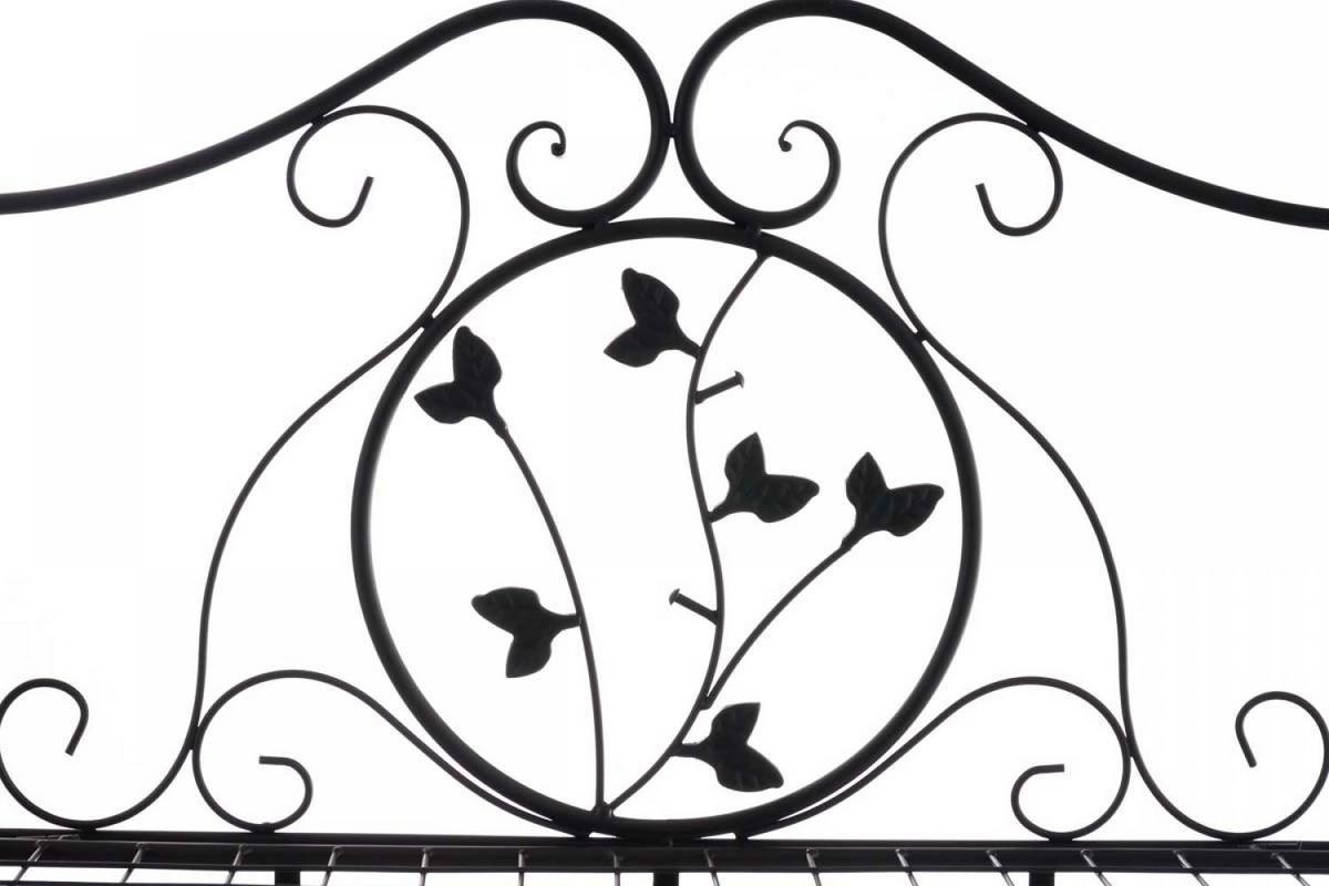 STANDREGAL Metall Schwarz - Schwarz, Metall (60/158/33cm) - CLP
