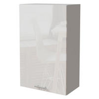 KÜCHENHÄNGESCHRANK Essen W4/60/1 Weiß Hochglanz / Weiß Matt 60 / 32,5 / 96cm - Weiß Hochglanz/Weiß, Holz/Holzwerkstoff (60/96/32.5cm) - Feldmann-Wohnen