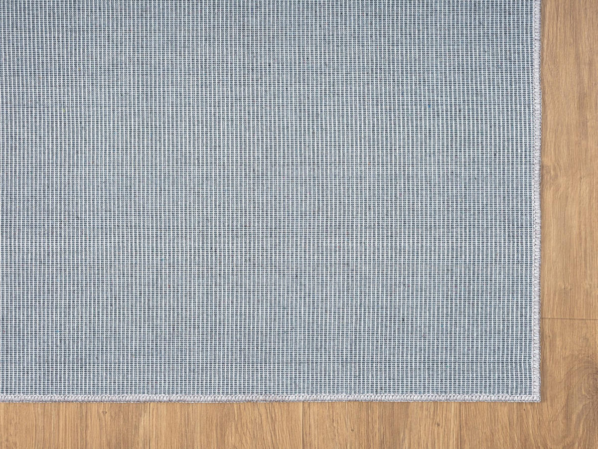 TEPPICH Talia Weiß,Silberfarben,Pastellblau 160/230 cm - Weiß, Textil (160/230cm) - My-Rug