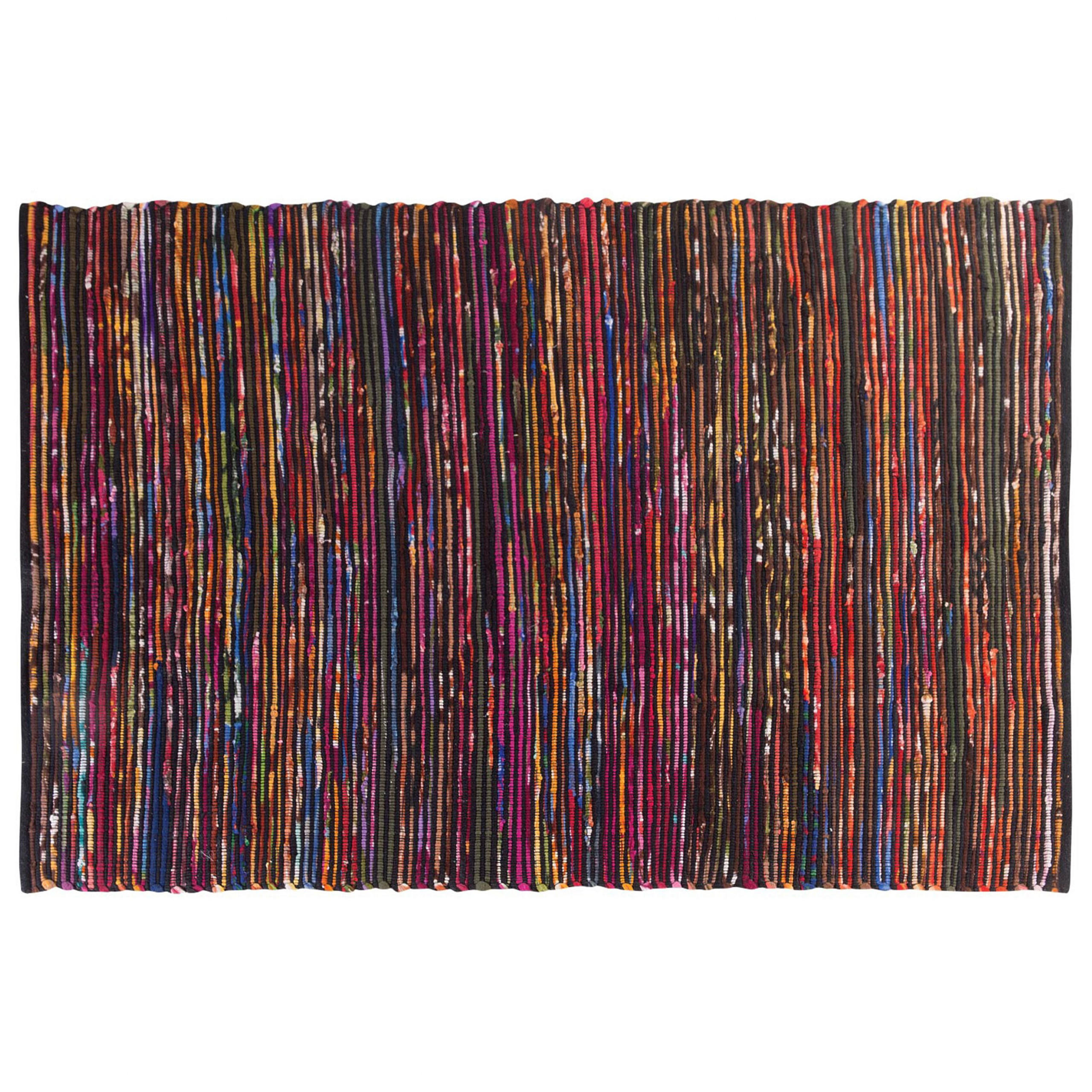 TEPPICH Bartin geflochten 230/160 - Multicolor, Kunststoff (160/230cm) - Beliani