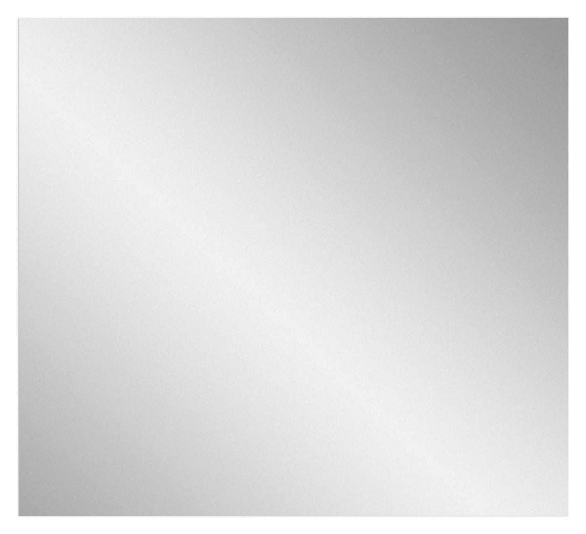 SPIEGEL SOLERO (B/H/T: ca. 80/73/2 cm) in Weiß/weiß hochglanz - Weiß, Glas (80/73/2cm)