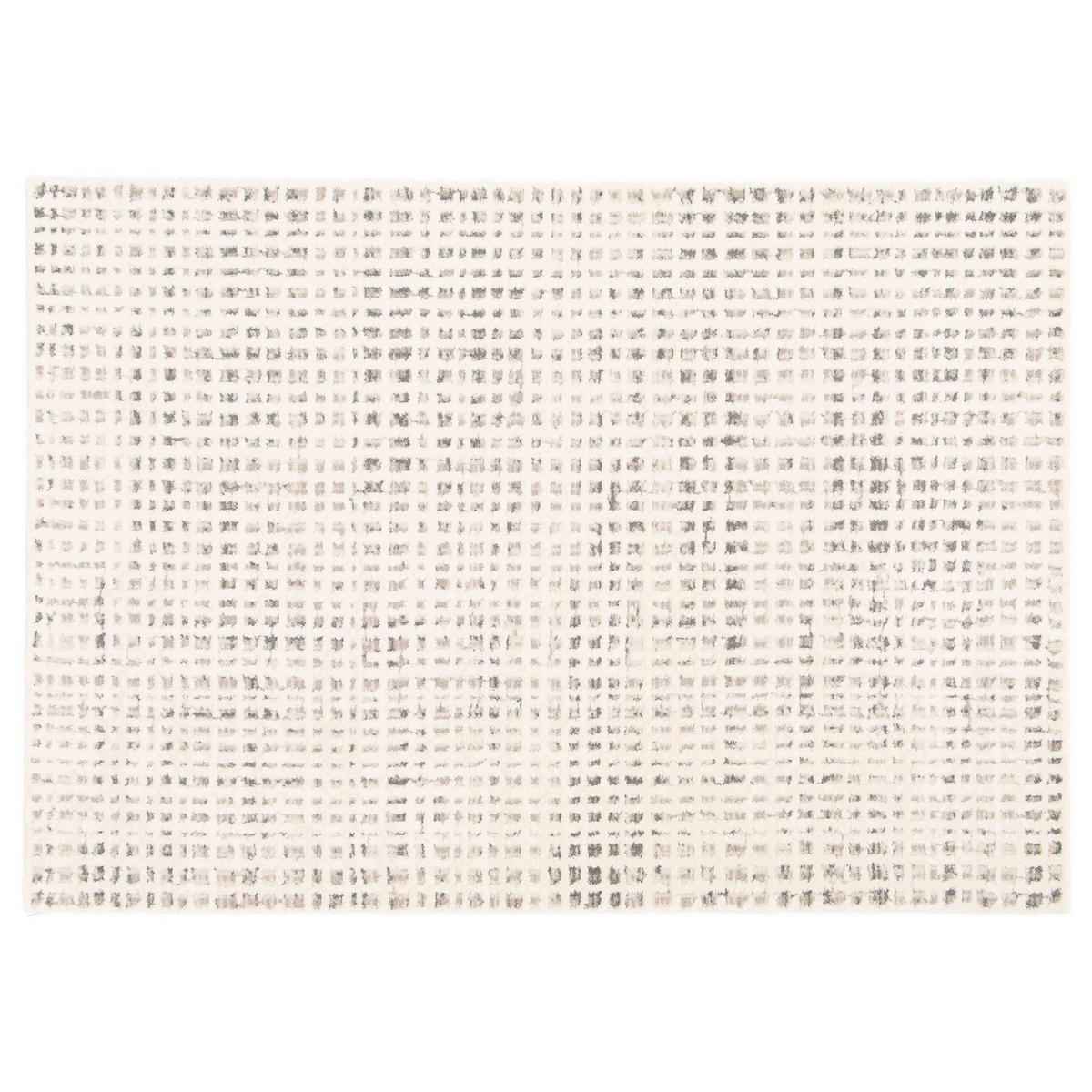 TEPPICH, Weiß - Weiß, Textil (120/170cm) - Oviala