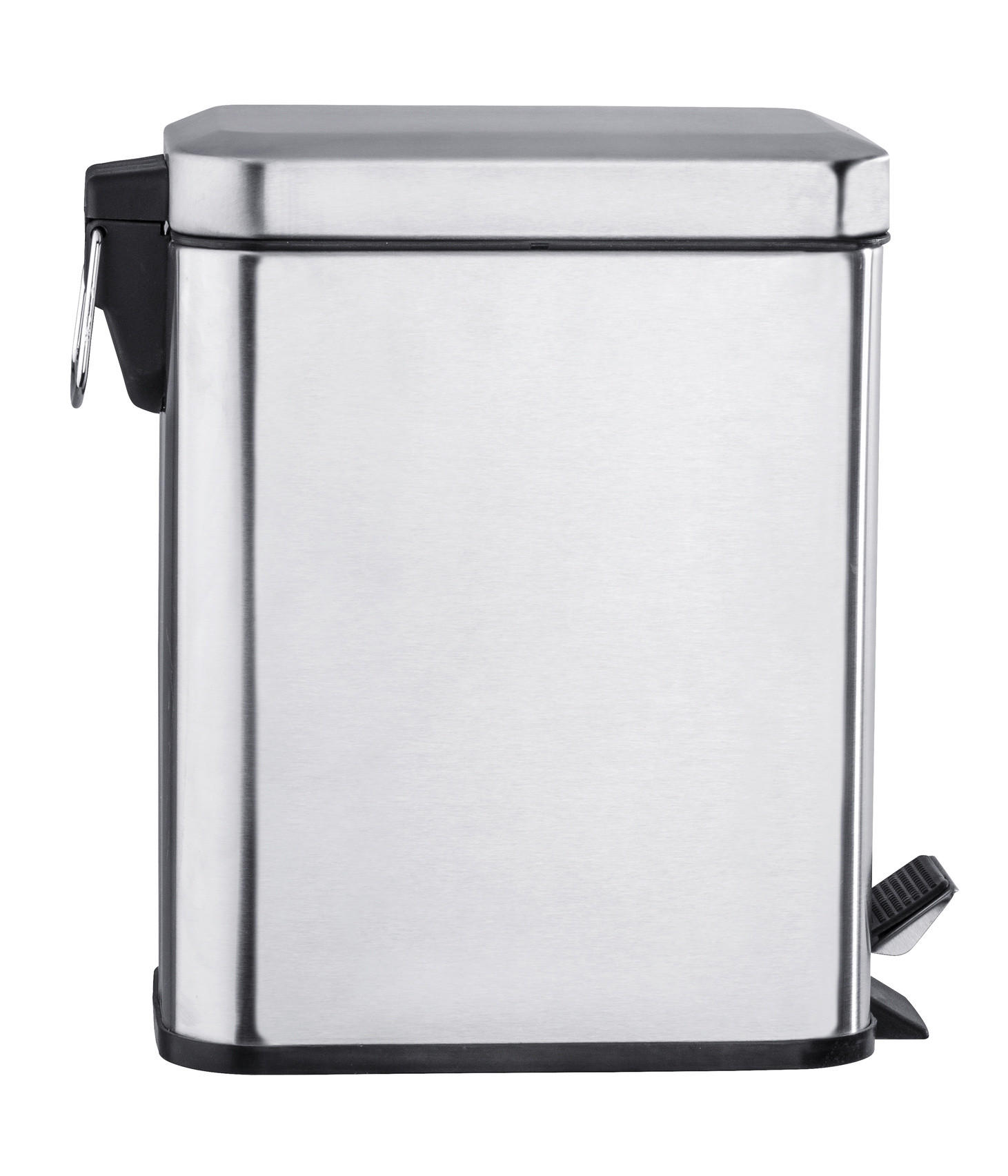 KOSMETIKEIMER rechteckig 5 l - Silberfarben, Metall (14/29.5/28cm)