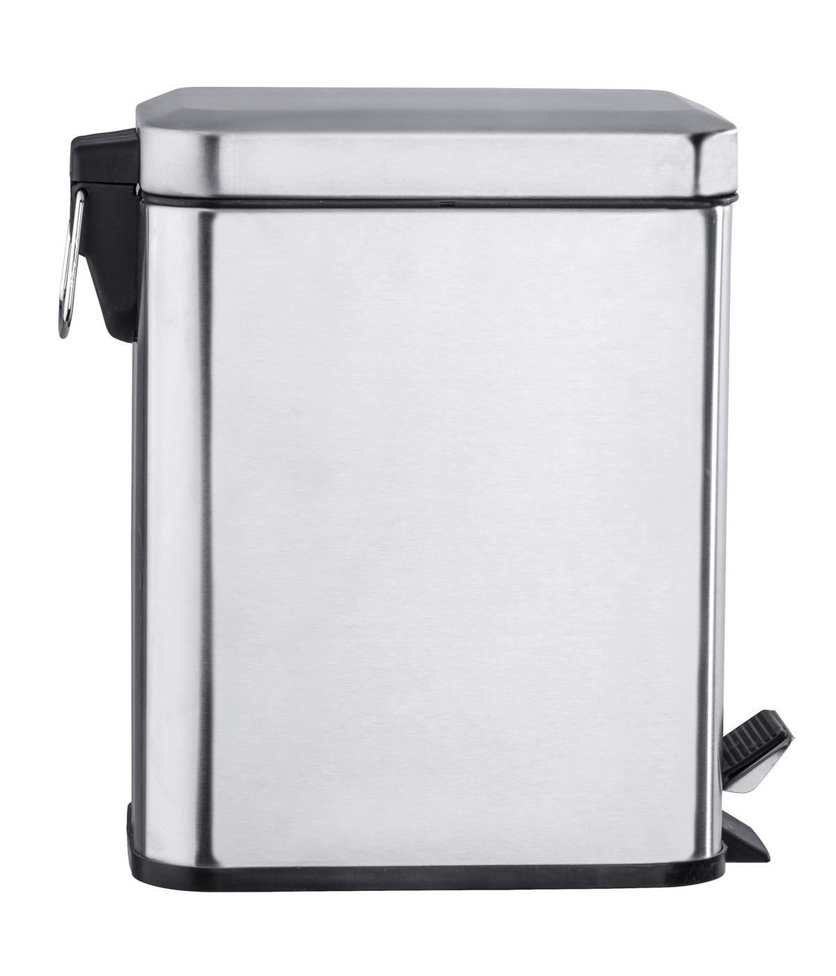KOSMETIKEIMER rechteckig 5 l - Silberfarben, Metall (14/29.5/28cm)