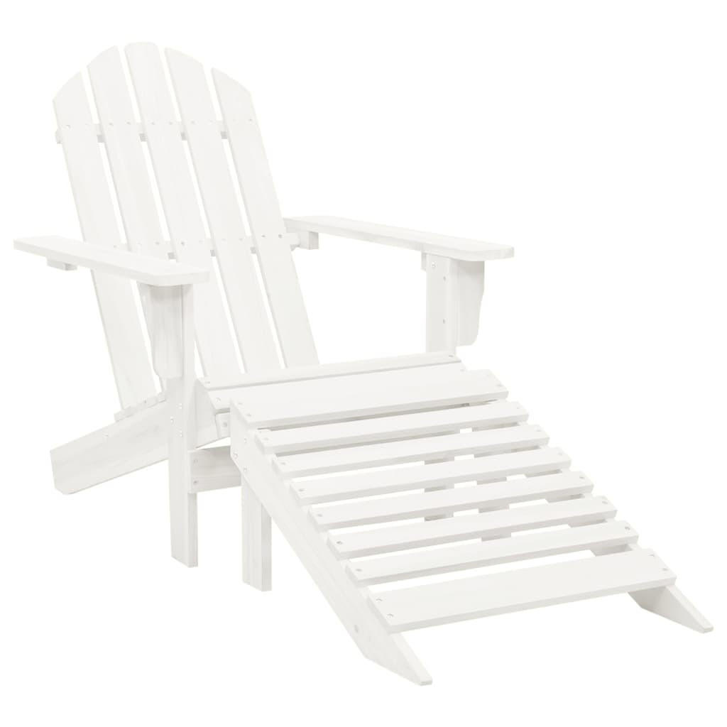 furnicato Gartensessel Weiß 70x88x70 cm