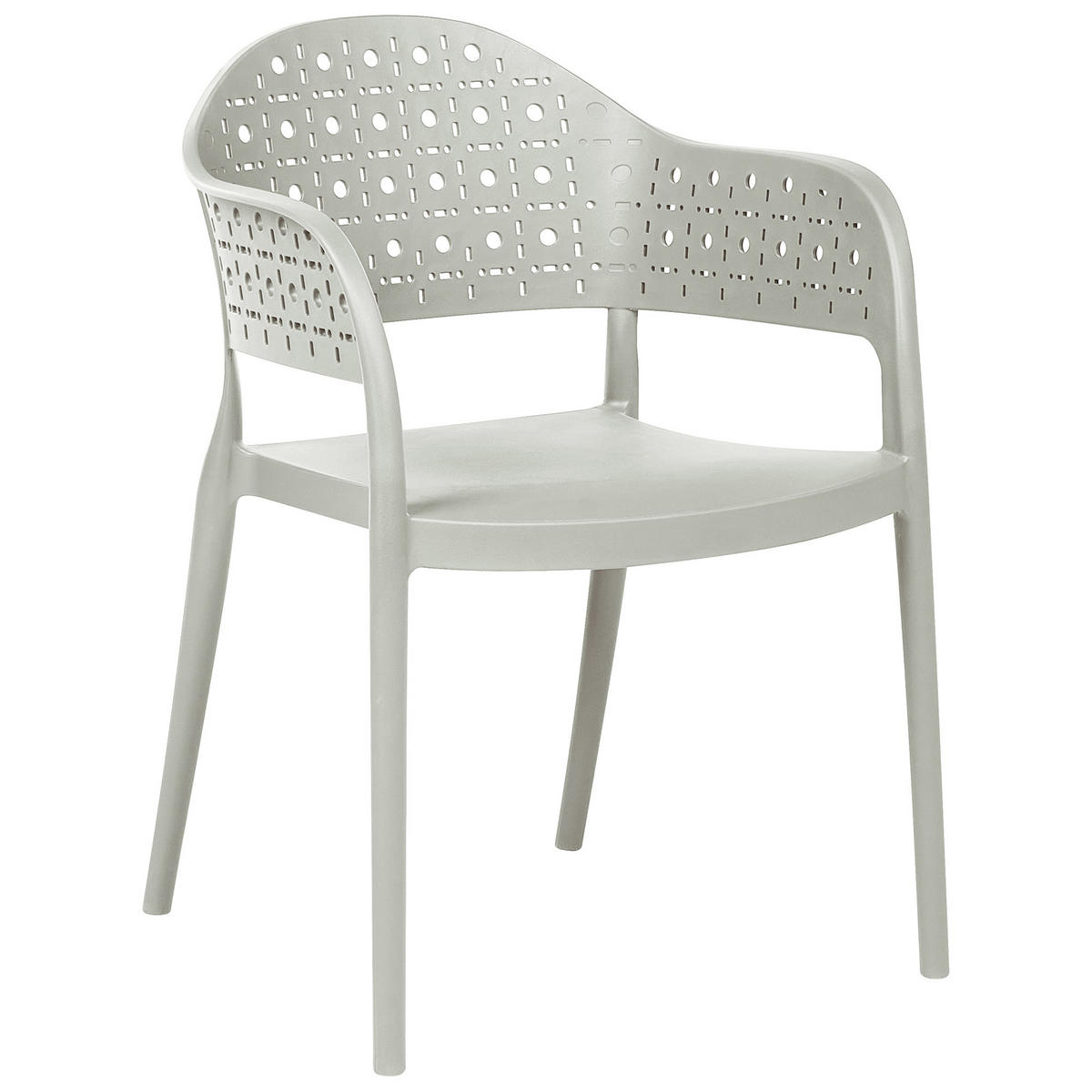 STUHL 4er-Set Hellgrün Narino - Hellgrün, Kunststoff (55/78/50cm) - Beliani