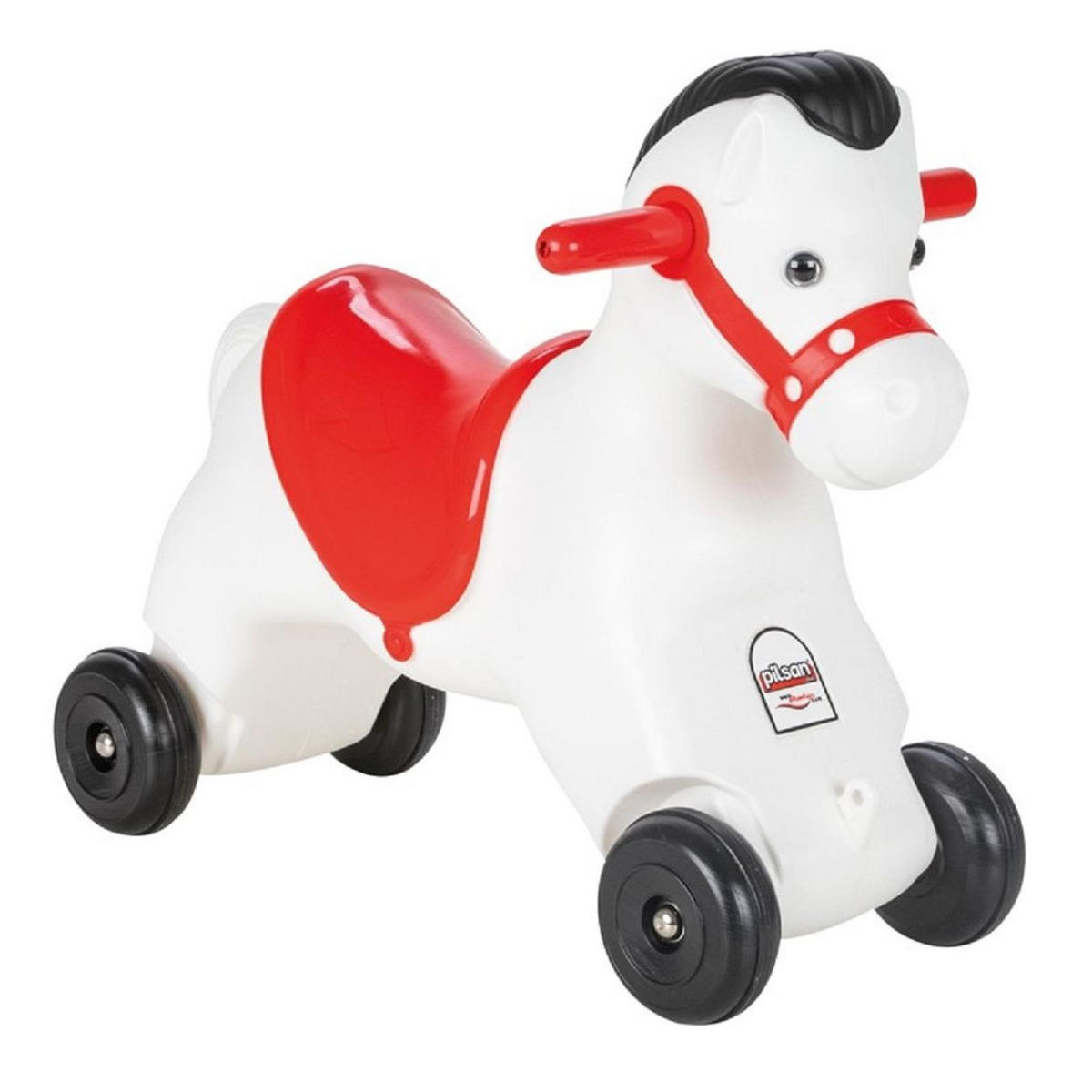SCHAUKELPFERD Rocking Horse Kunststoff, Musik, Rollen, bis 50 kg, ab 3 Jahren, Lichtfunktion - Grün, Kunststoff (35/52/75cm) - Pilsan