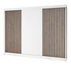 SCHWEBETÜRENSCHRANK 200 CM IOSA Farbe: Weiß , weiß - Weiß, Holzwerkstoff (200/215/59.5cm) - A&J MöbelLand