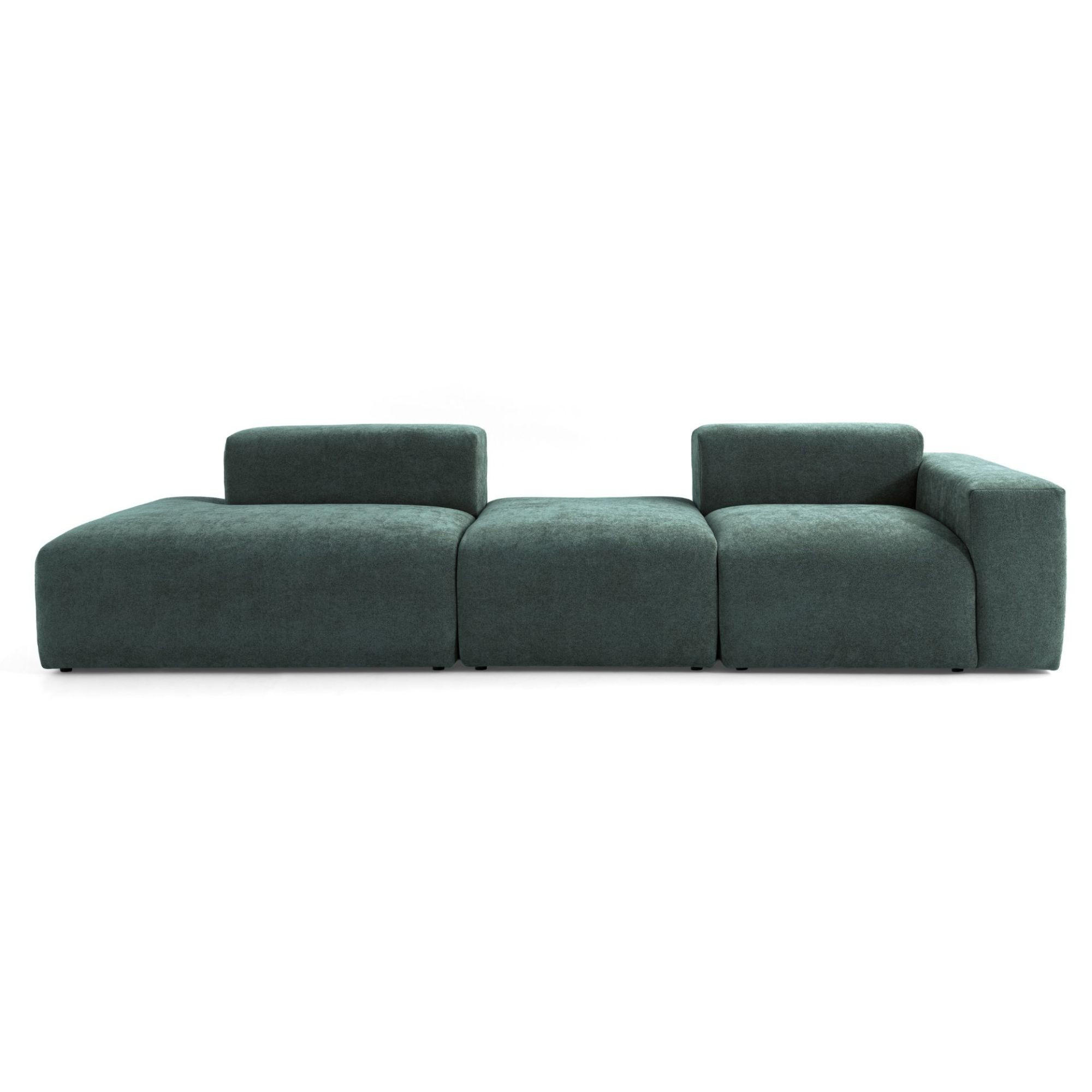 Muffo 4-Sitzer Dunkelgrün 335x71x102 cm