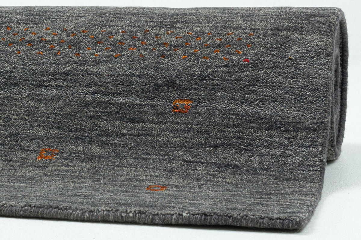 HANDWEBTEPPICH Nashville 200x300 cm - Anthrazit, Textil (200/300cm) - THEKO