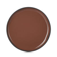 DESSERTTELLER CARACTERE 21 cm Zimt - Braun, Keramik (21cm) - Revol Porcelaine France