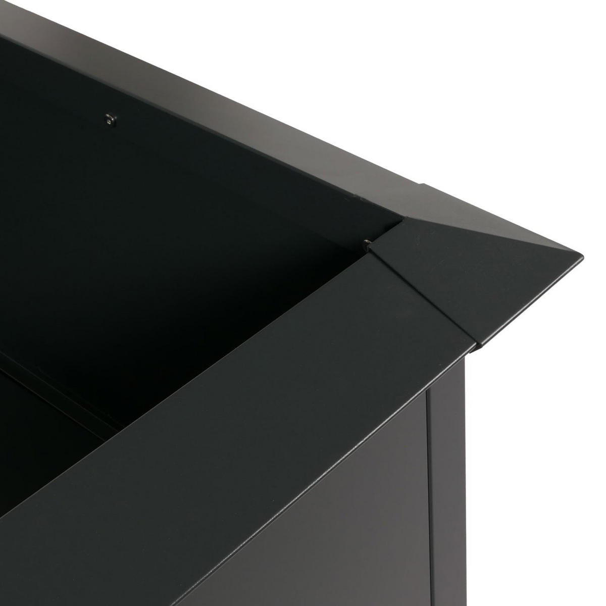 HOCHBEET Schneckenkante 78x110x110cm Anthrazit - Anthrazit, Metall (110/78/110cm) - PROREGAL