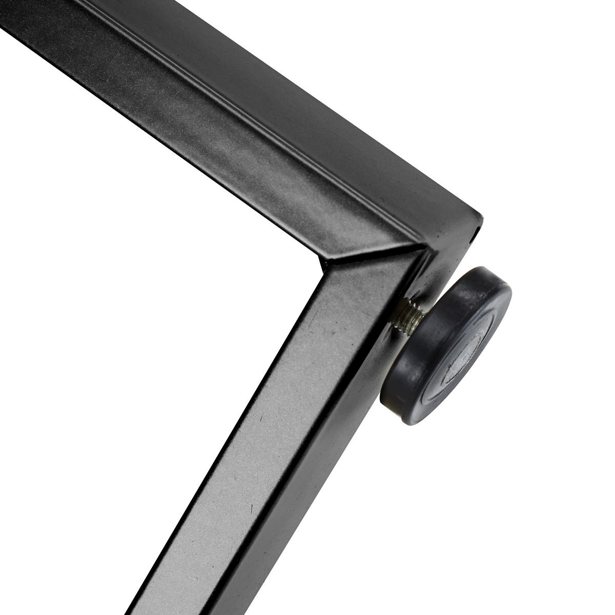 ESSTISCH Marmoroptik Weiß/Schwarz 100/75 cm - Schwarz, Holz (100/100/75cm) - PANGIVO