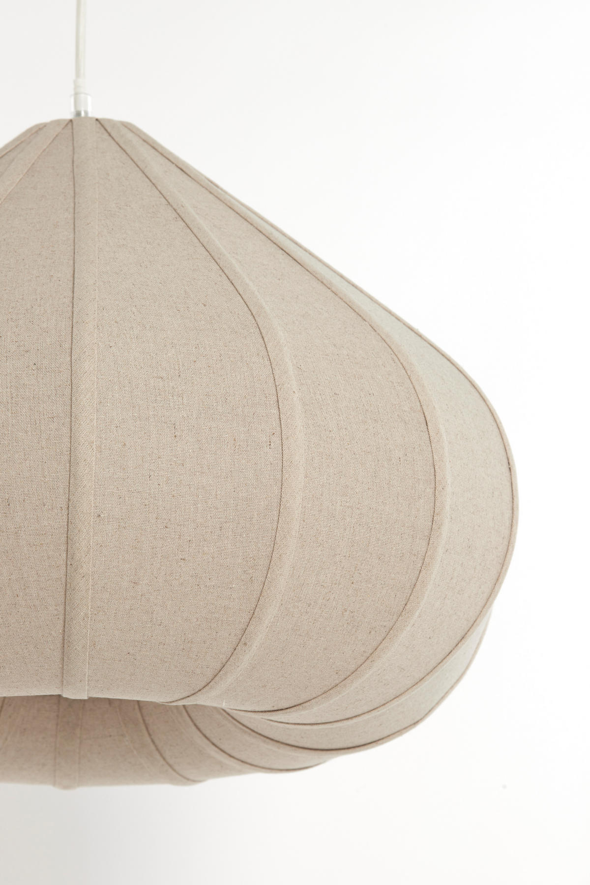 HÄNGELAMPE - Braun - 60/60/42.5 cm - Braun, Textil (60/60/42.5cm) - Light & Living