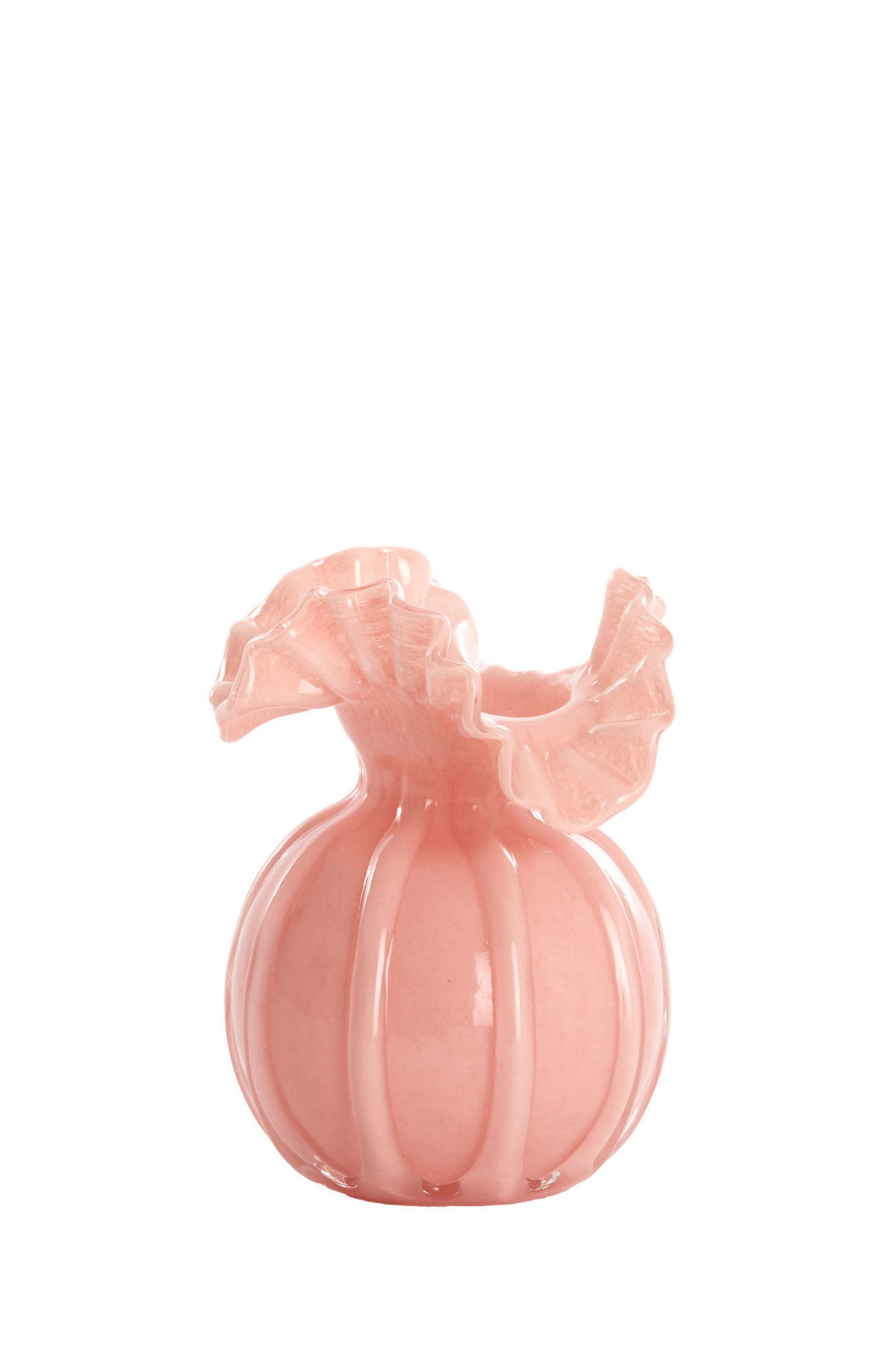 VASE Xerea Rosa Ø12/17 cm - Pink, Glas (12/17cm) - Light & Living