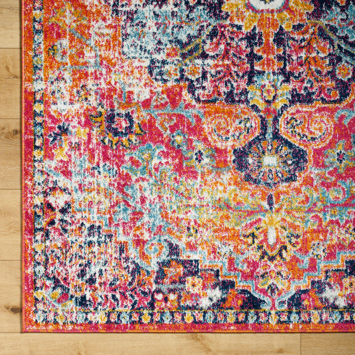 VINTAGE-TEPPICH Lou 120/170 cm Orange - Orange, Textil (120/170cm) - LIVABLISS