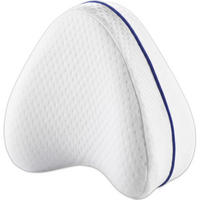 KNIEKISSEN, Orthopädisches Kissen für Ischias - Weiß, Textil (21.5/14cm) - KRUMAD