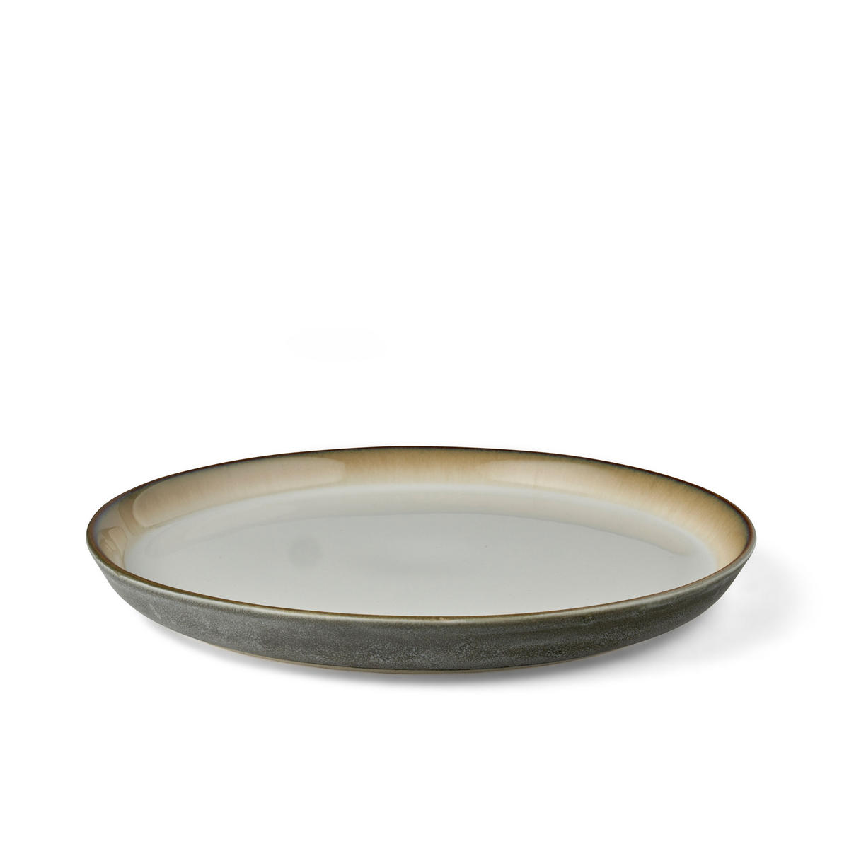 SPEISETELLER Gastro 27 cm Grau/Creme - Grau, Keramik (27.5/27.5/2.5cm) - Bitz