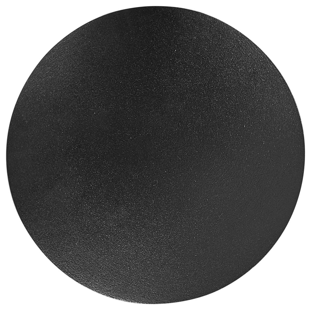 AUSSENWANDLEUCHTE 2er Set Schwarz Maurice - Schwarz, Metall (10/10/5cm) - Beliani
