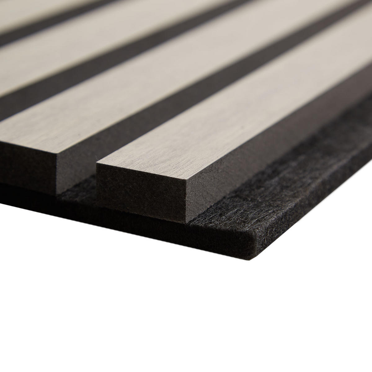 AKUSTIKPANEEL 60/120 cm 2 er-Set Grau - Grau, Holz (60/120/2cm) - Homestyle4u