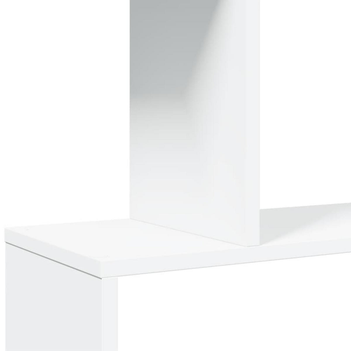 BÜCHERREGAL mit 5 Ebenen 70/24/161 cm aus Holzwerkstoff Weiß - Weiß, Holz (70/161/24cm) - vidaXL