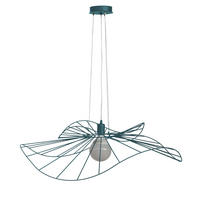 HÄNGELEUCHTE - Blau, Metall (40/40/25cm) - Lumicom