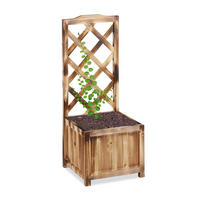 RANKKASTEN - Hellbraun, Holz (36/90/36cm) - Relaxdays