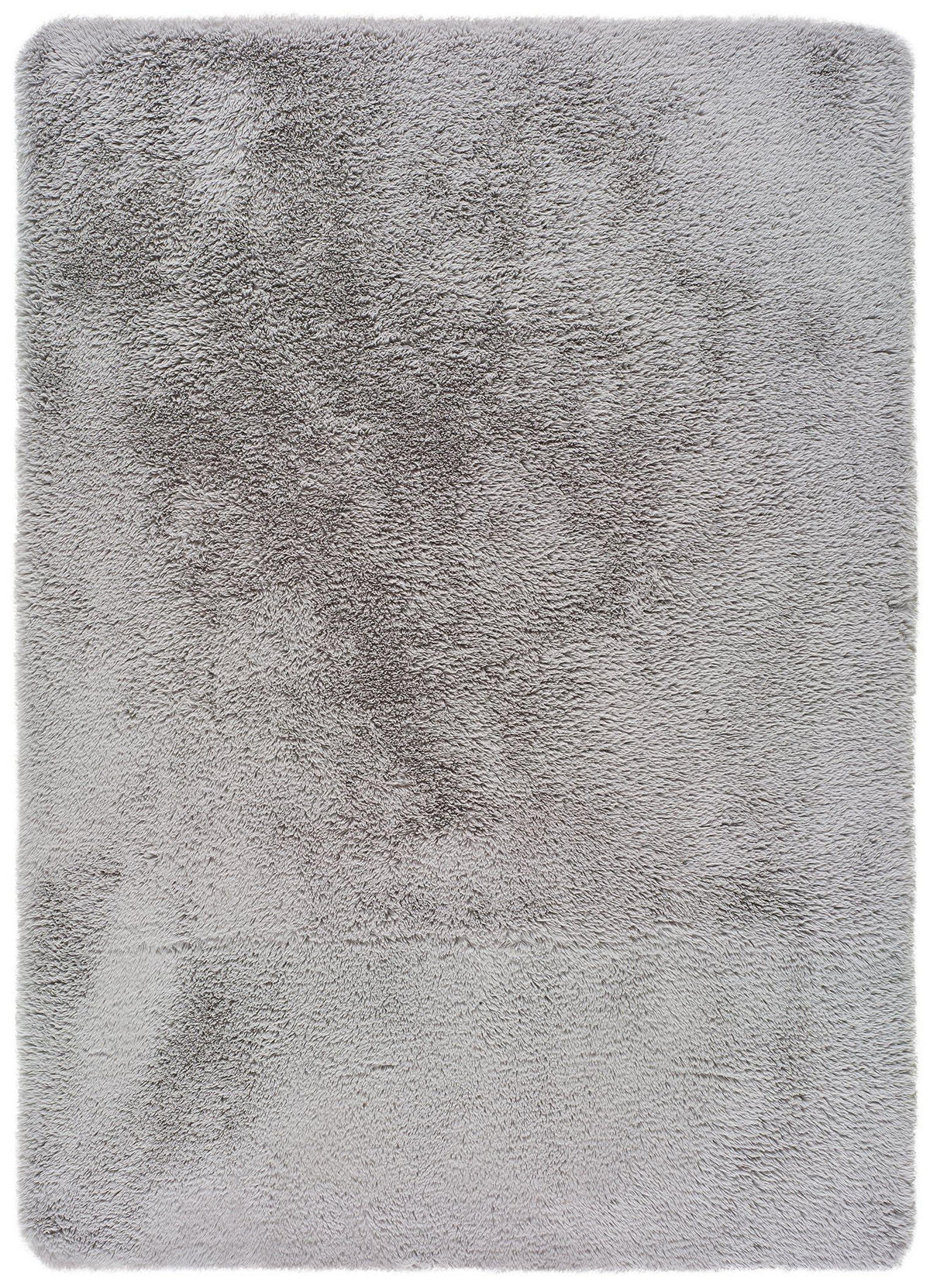 HOCHFLORTEPPICH Silber Alpaca 200/290 cm - Silberfarben, Textil (200/290cm) - Atticgo