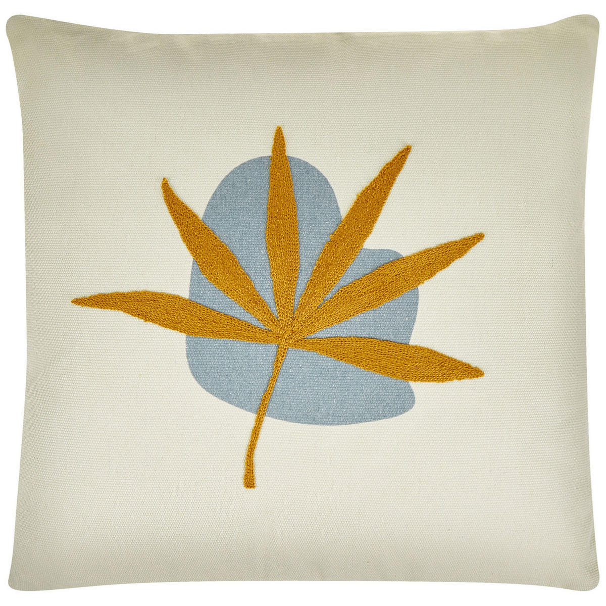 DEKOKISSEN 2er-Set Beige 45/45 cm Davallia - Beige, Textil (45/45cm) - Beliani