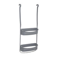 DUSCHREGAL mit 2 Ebenen, PP-Kunststoff, TPE, Grau - Grau, Kunststoff (10.5/69/31cm) - 5five Simply Smart