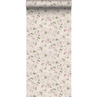 TAPETE Blumen 53 cm x 10 m - Pink, Papier (53/1000cm) - Sanders & Sanders