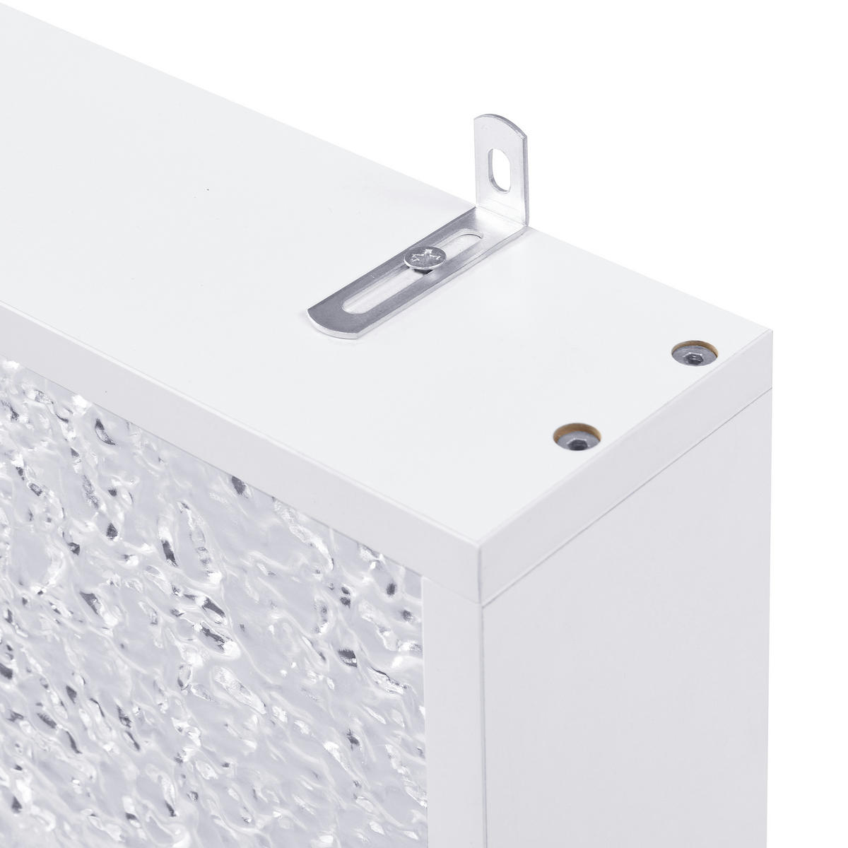 SCHUHSCHRANK aus MDF 80x35x175,5cm in Weiß mit Soft-Close & Haken - Weiß, Holzwerkstoff (80/175.5/35cm) - Modfu