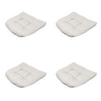 SITZKISSEN Napels - Beige - 46/46/6 cm - 4er-Set - Beige, Textil (46/6/46cm) - Madison