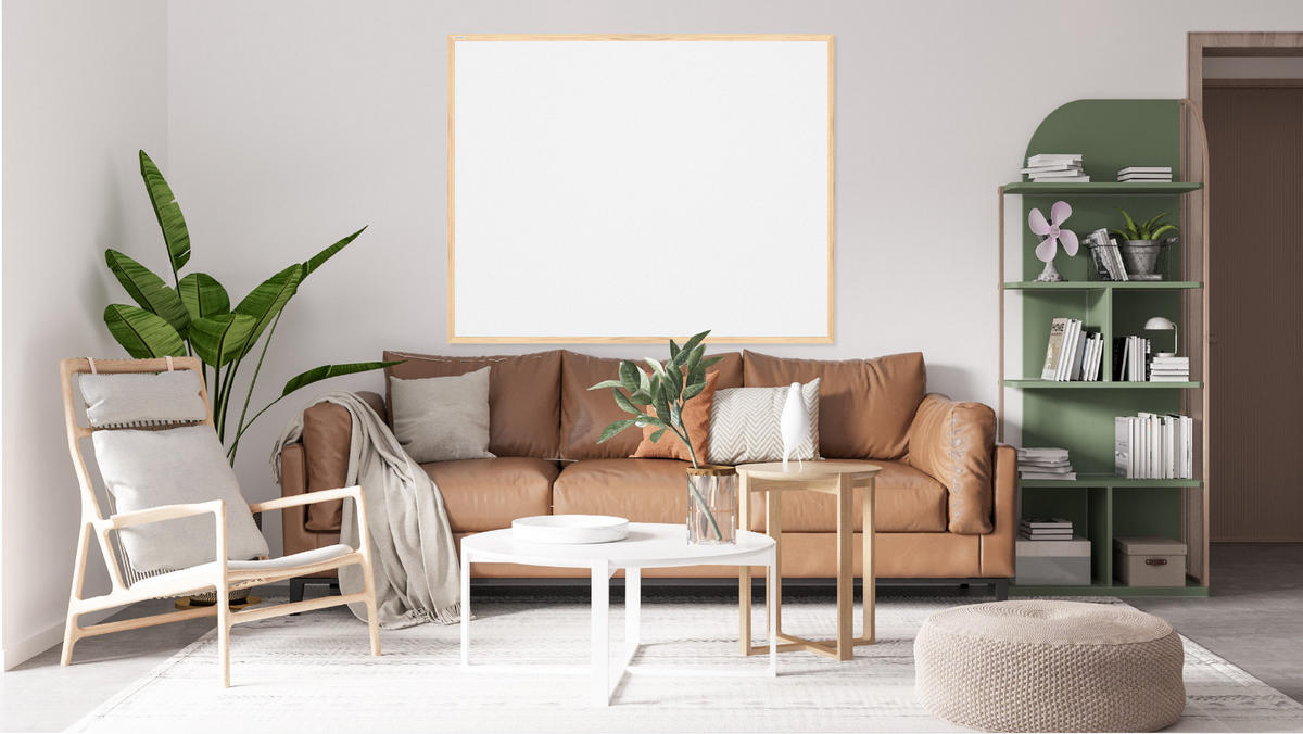 WEISS Pinnwand mit Holz Rahmen 120x90cm - Weiß, Holz (120/90/1.5cm) - ALLboards