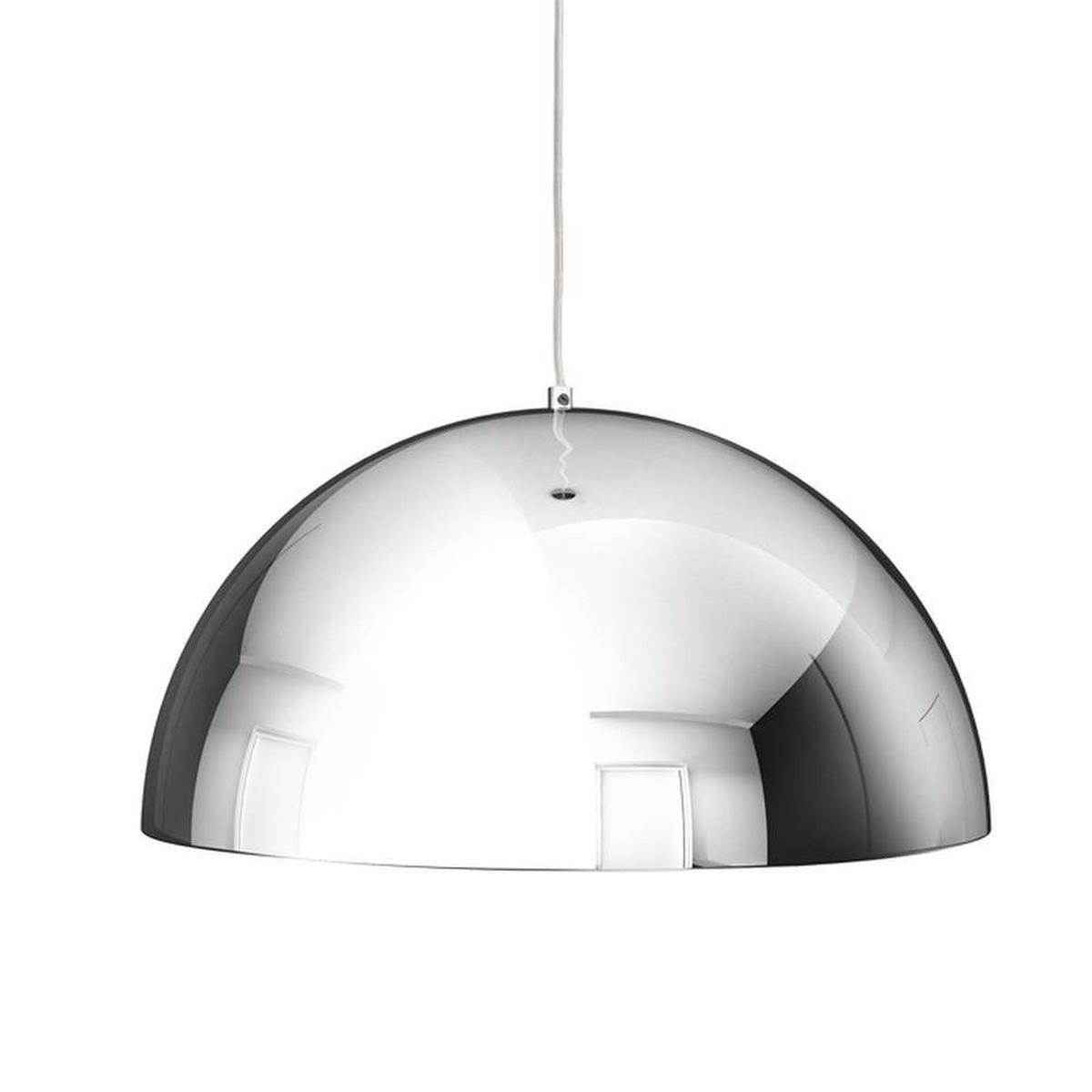 PENDELLEUCHTE SINTRA 40 Chrom 30 W - Chromfarben, Metall (40/40/20cm)