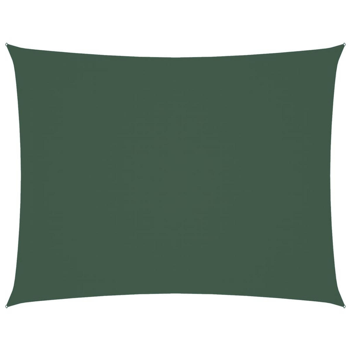 SONNENSEGEL Oxford-Gewebe Rechteckig 2,5x4 m Dunkelgrün - Grün, Textil (400/250cm) - furnicato
