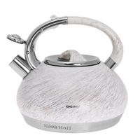 WASSERKESSEL Weiß 22/19/21 cm KH1066 - Weiß, Metall (22cm) - Kinghoff 